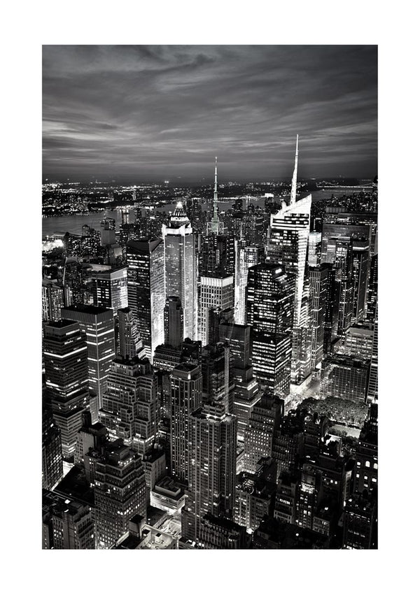 Plakat med byen New York