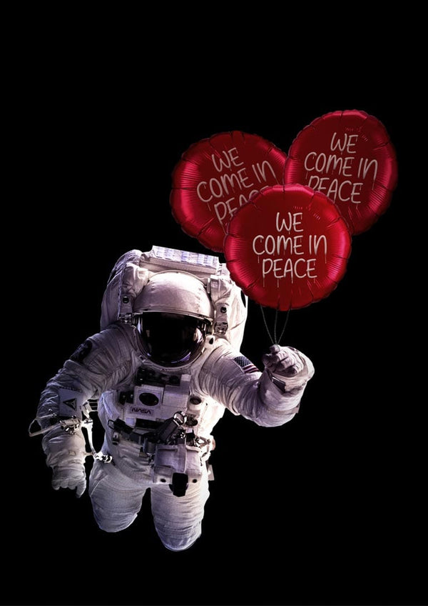 Vi kommer i fred-plakat