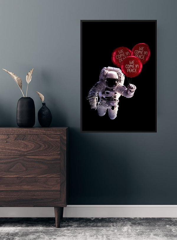 Vi kommer i fred-plakat