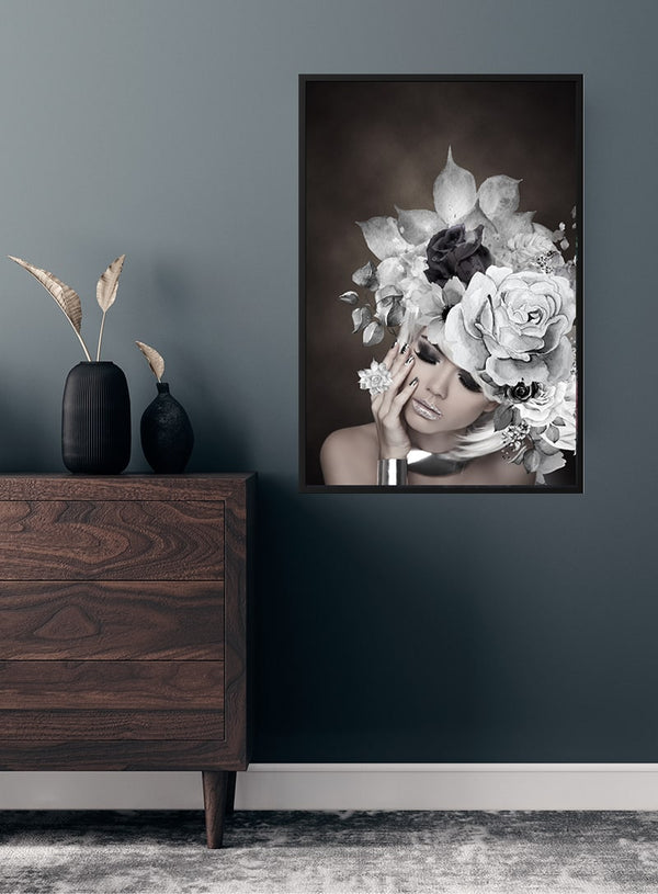 Sølvblomster 1 plakat