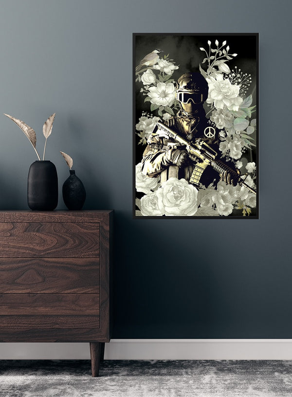 Fredens soldat-plakat