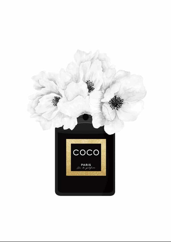Coco Chanel parfumeplakat