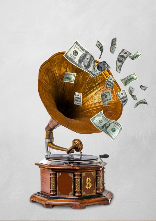 Lyden af penge plakat