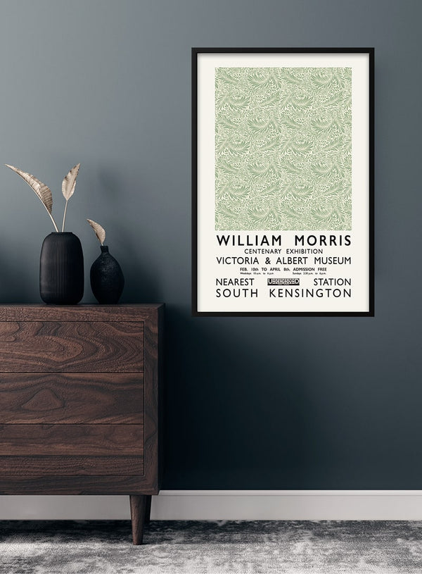 William Morris grøn plakat