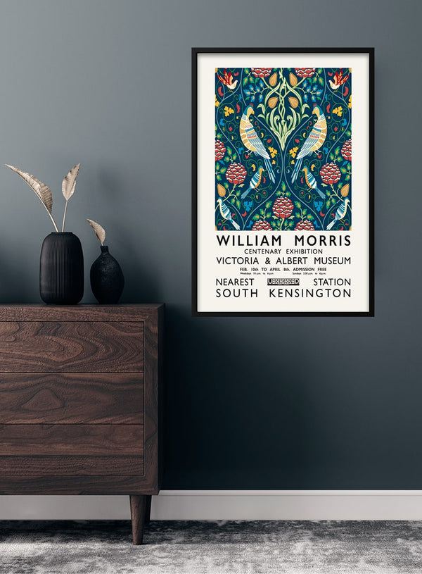 William Morris' samtidsudstillingsplakat