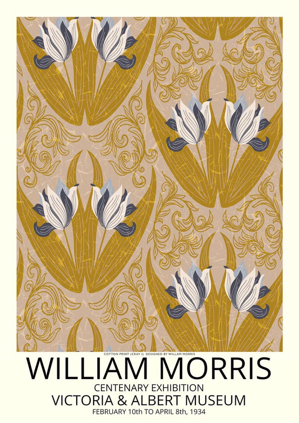 William Morris tulipaner plakat