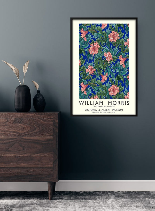 William Morris blomsterudstillingsplakat