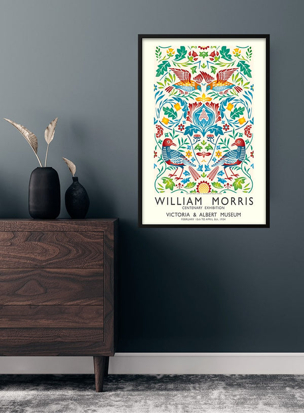 William Morris fugleplakat
