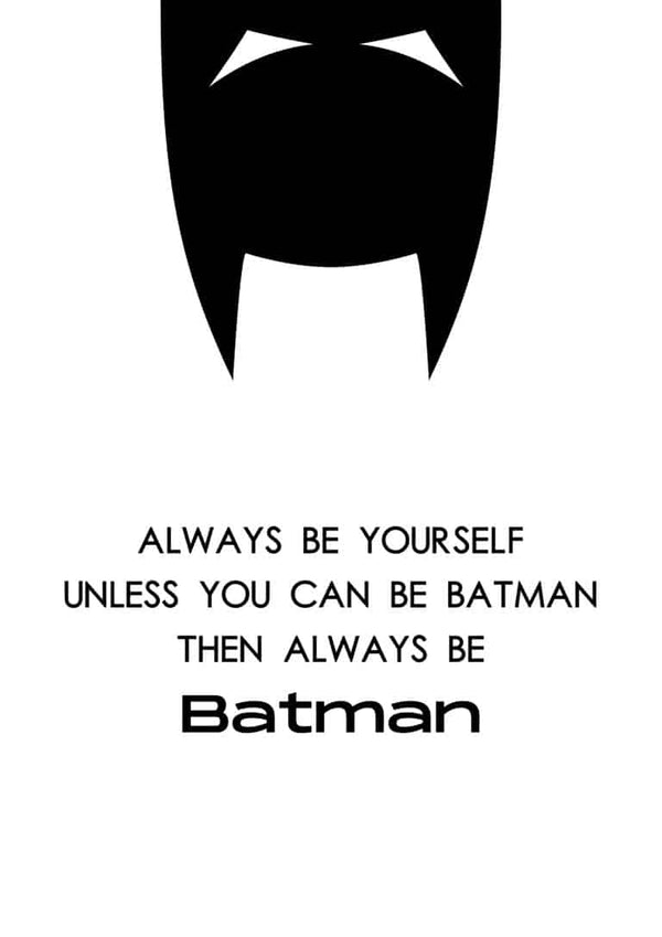 Batman plakat til børn #2