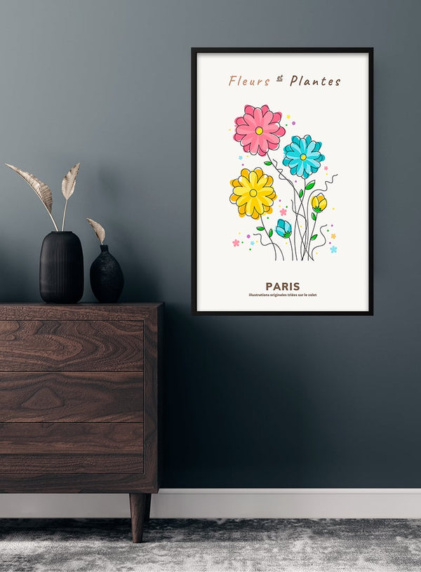 Fleurs et Plantes #2 kunstplakat
