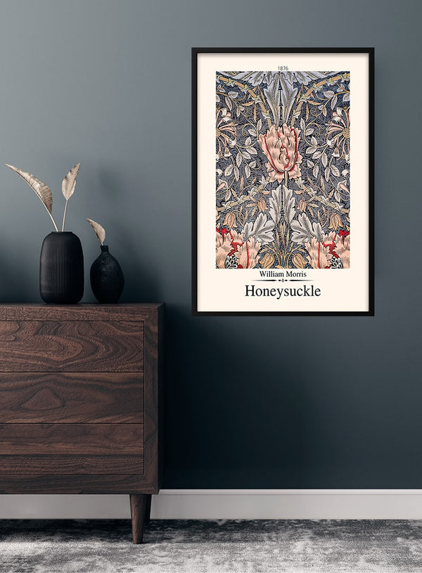 William Morris - Kaprifolie plakat