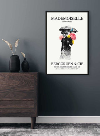 Mademoiselle-udstilling nr. 4 plakat