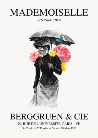 Mademoiselle-udstilling nr. 4 plakat
