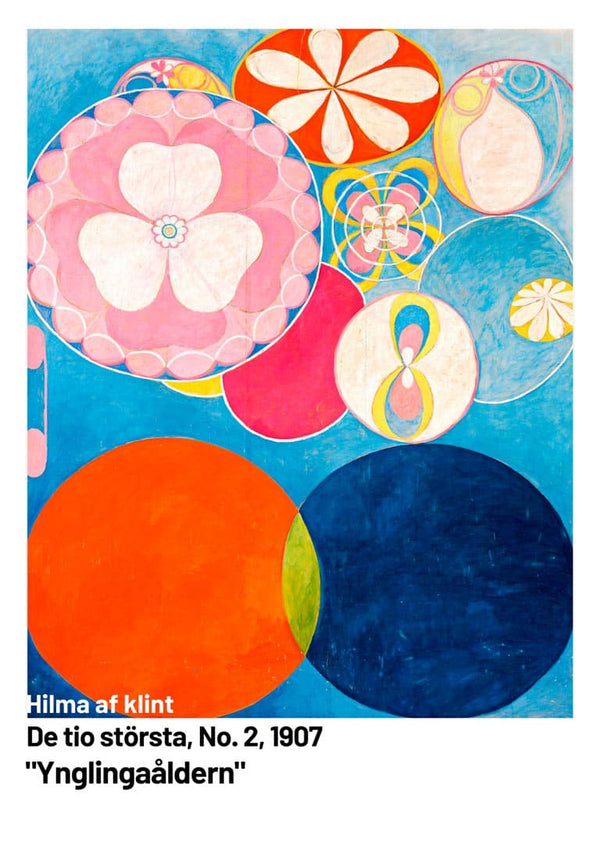 Hilma af Klint - De ti største nr. 2 plakat