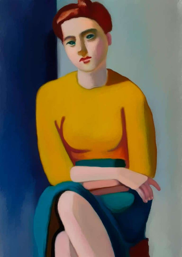 VILHELM LUNDSTRØM- Portræt af Hanne plakat