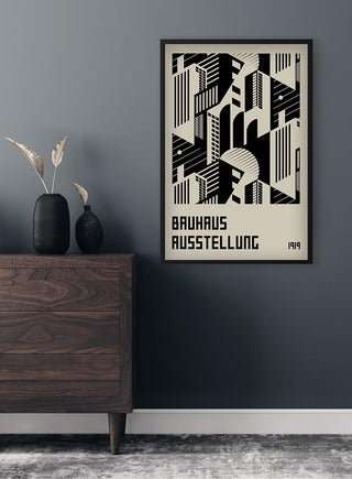Bauhaus Ausstellung 1919 plakat