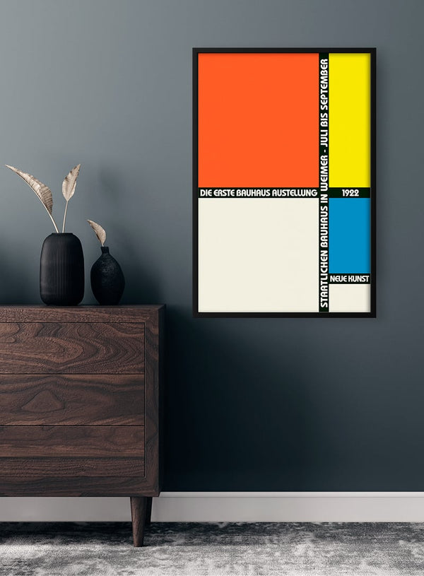 Bauhaus Ausstellung 1922 plakat