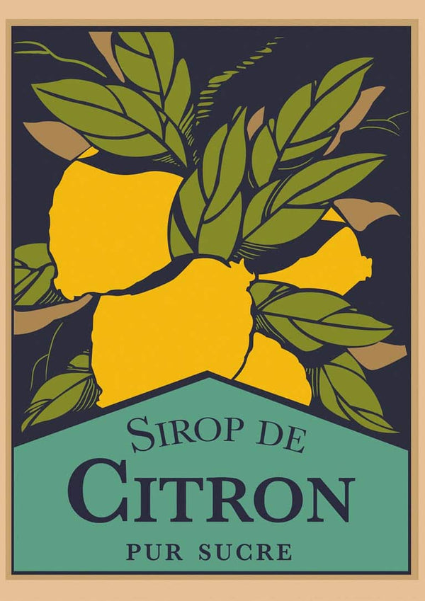 Sirop De Citron Plakat