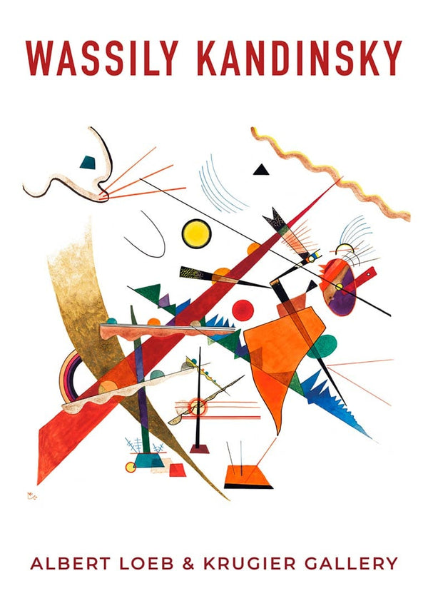 Wassily Kandinsky-udstillingsplakat