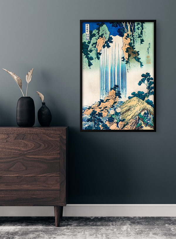 Yoro Waterfall af Katsushika Hokusai