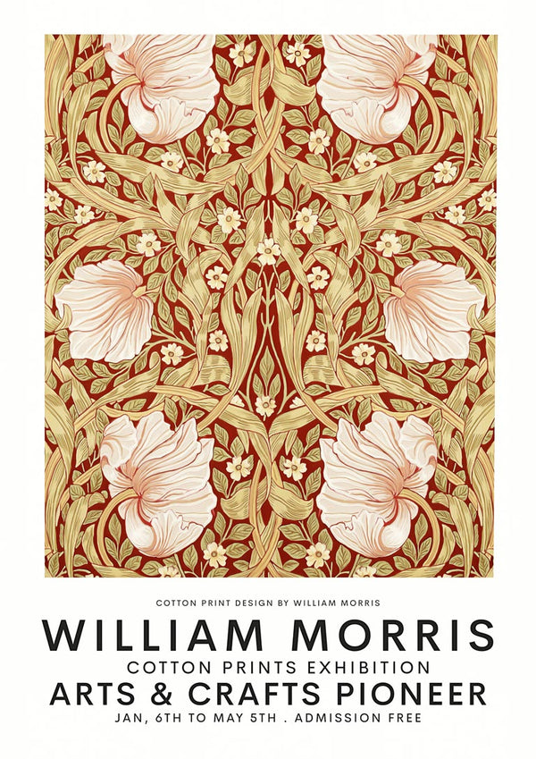William Morris - Bomuldstryk Plakat