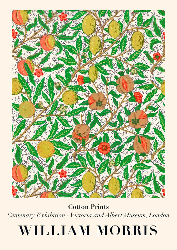 William Morris - Citroner Plakat