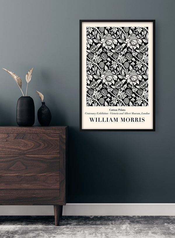 Hvide blomster - William Morris