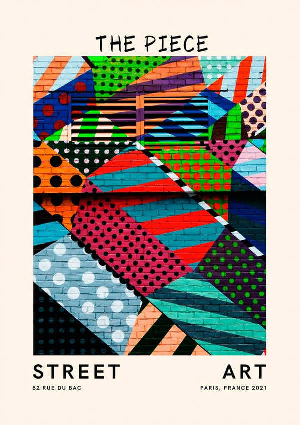 Gadekunst - Stykket Plakat