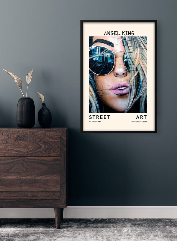 Gadekunst - Englekonge Plakat