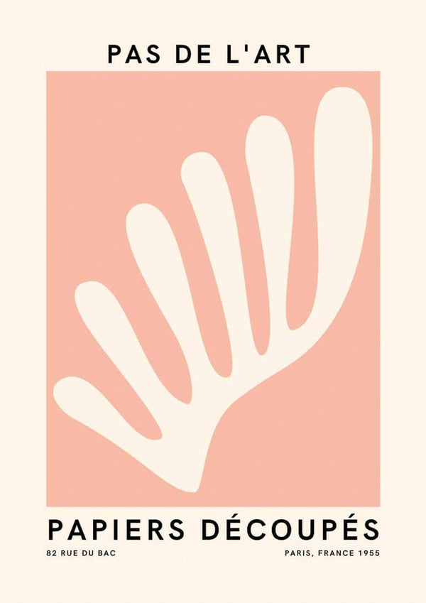 matisse Inspireret Pas De L'art plakat