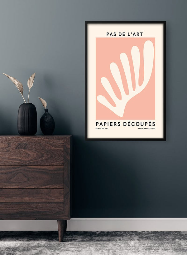 matisse Inspireret Pas De L'art plakat