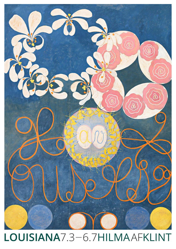 Hilma af Klint - Abstrakte blomsterplakat