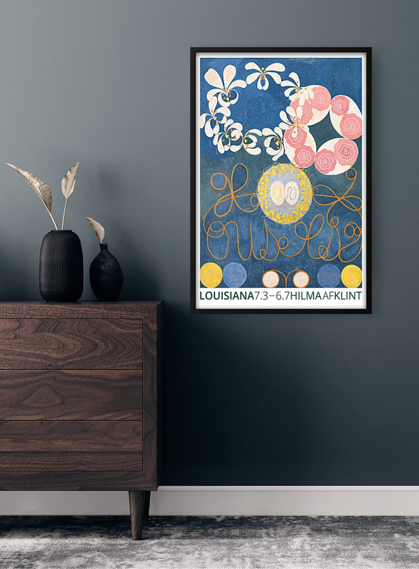 Hilma af Klint - Abstrakte blomsterplakat