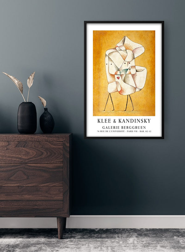 Klee & Kandinsky-udstillingsplakat