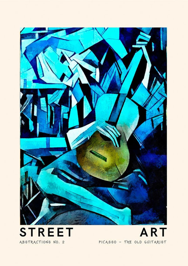 Gadekunst - Inspireret af Picasso-plakat