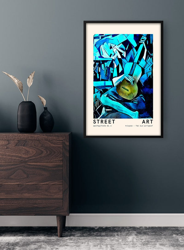 Gadekunst - Inspireret af Picasso-plakat