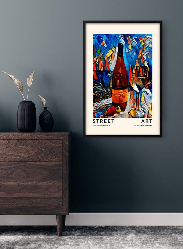 Gadekunst - Inspireret af fransk kunstplakat