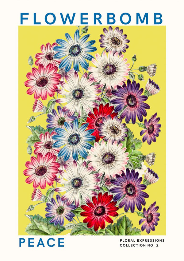 Flowerbomb - Fredsplakat