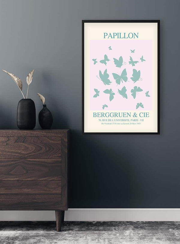 Inspireret Papillon nr. 03 plakat