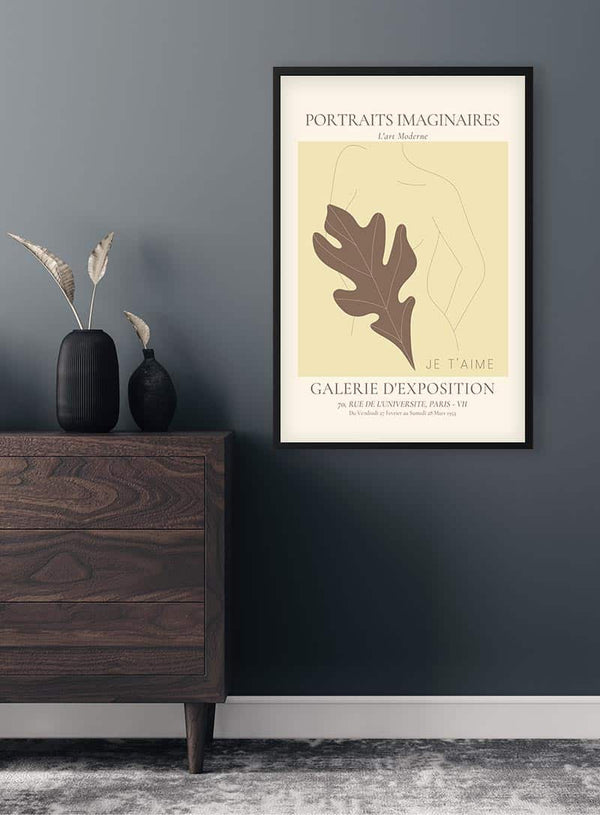 Portrætter Imaginaires Kvinde nr. 2 Plakat