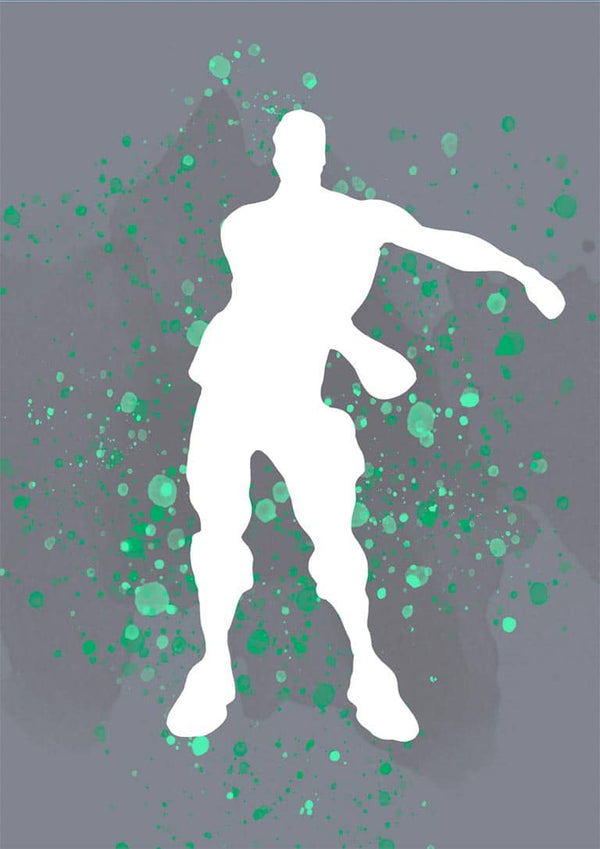 Fornite Dance nr. 02 Gamer-plakat