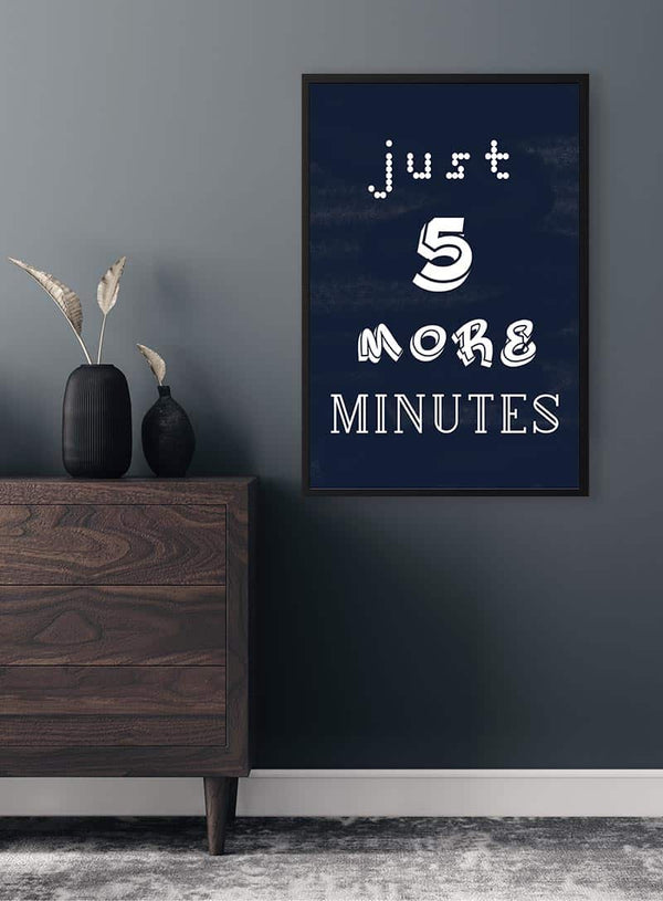 5 More Minutes Gamer-plakat