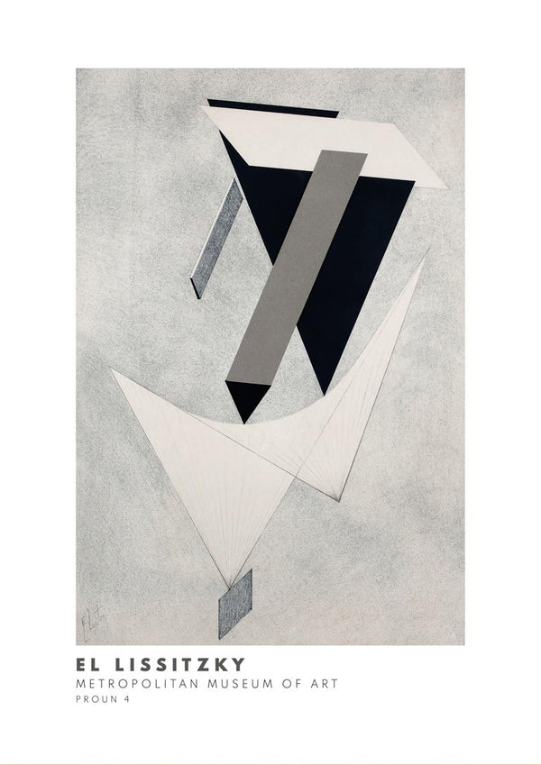 El Lissitzky - Proun-plakat