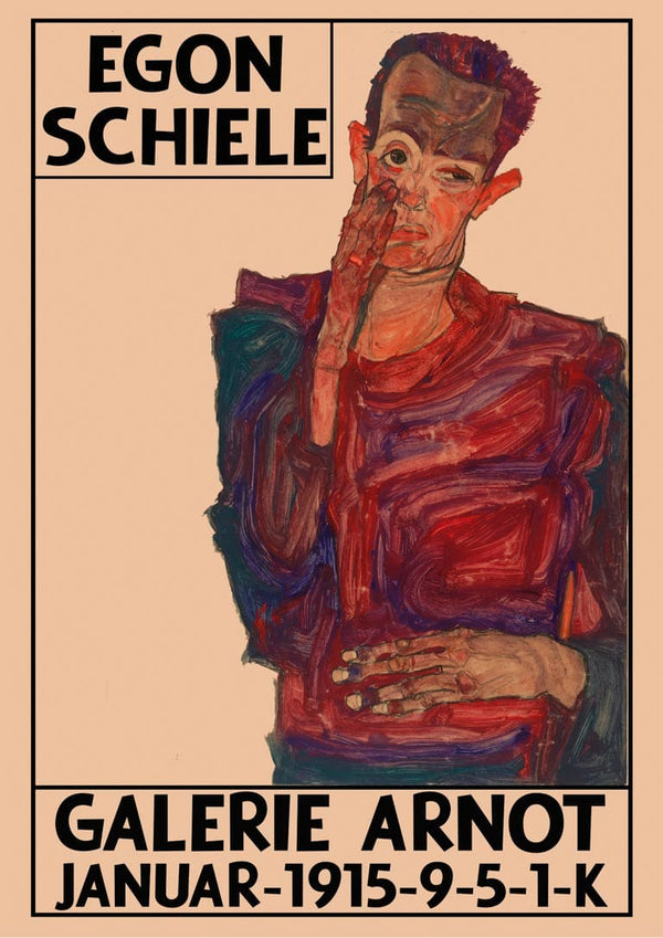 Egon Schiele - Gallerie Arnot Plakat