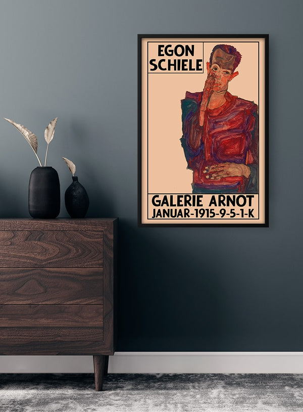 Egon Schiele - Gallerie Arnot Plakat