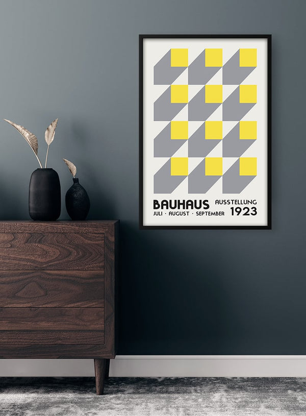 Bauhaus Ausstellung Gul 1923 plakat
