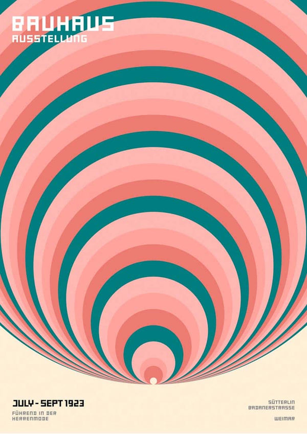 Bauhaus Store Cirkler Plakat