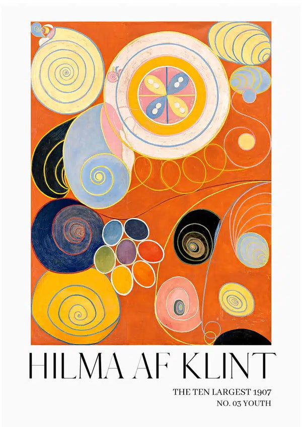 Hilma af Klint - Ungdom nr. 3 Plakat
