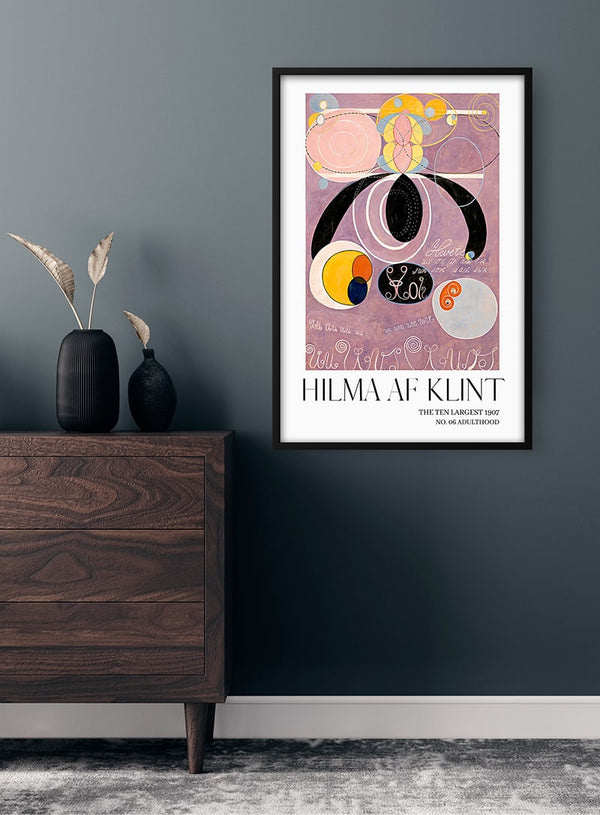 Hilma af Klint - Voksentid nr. 6 Plakat