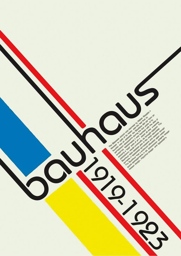 Bauhaus-linjerne plakat